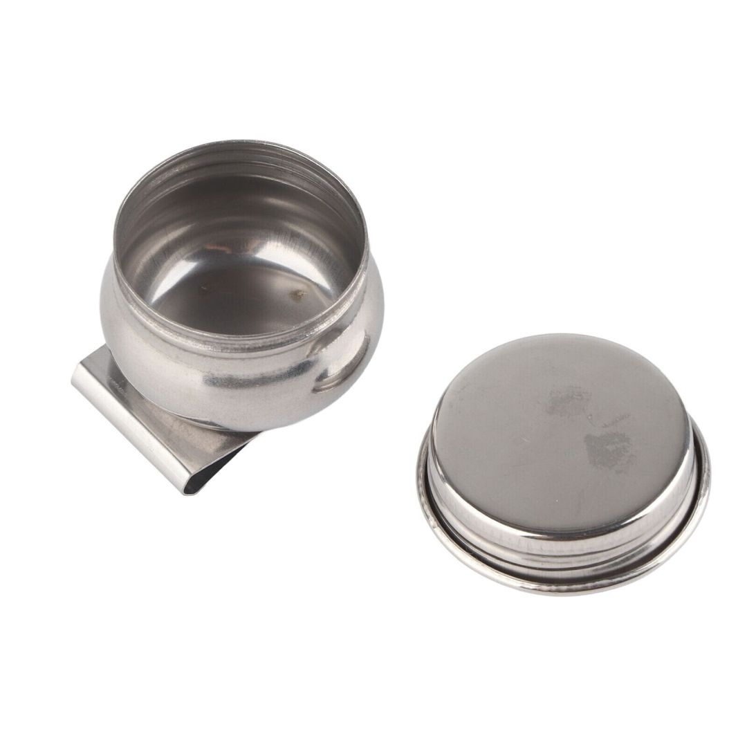 Stainless Steel Oil Dipper with Cap – Single