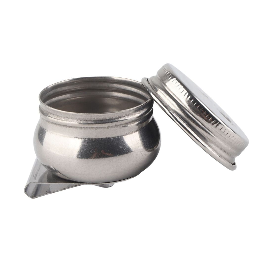 Stainless Steel Oil Dipper with Cap – Single