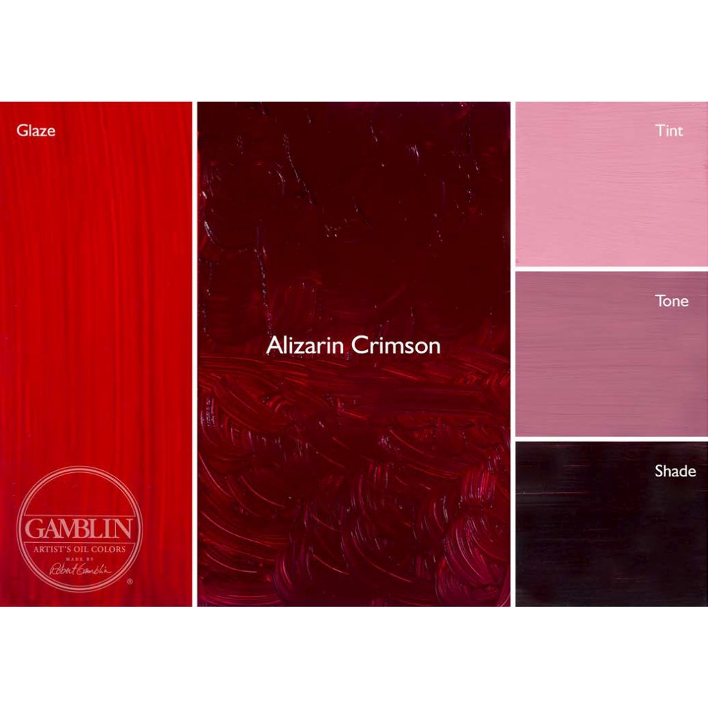 Gamblin Artists' Oil Colour - Tube of 150 ML - Alizarin Crimson (020)