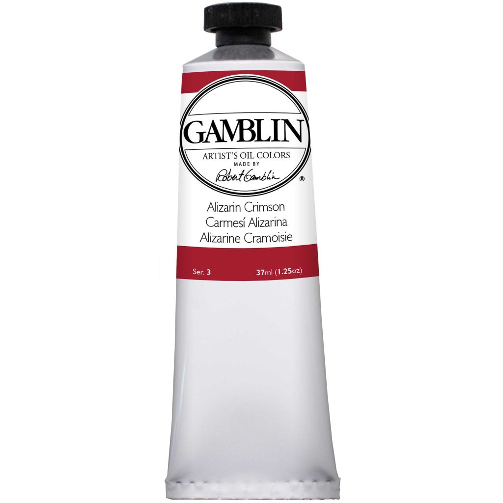 Gamblin Artists' Oil Colour - Tube of 37 ML - Alizarin Crimson (020)