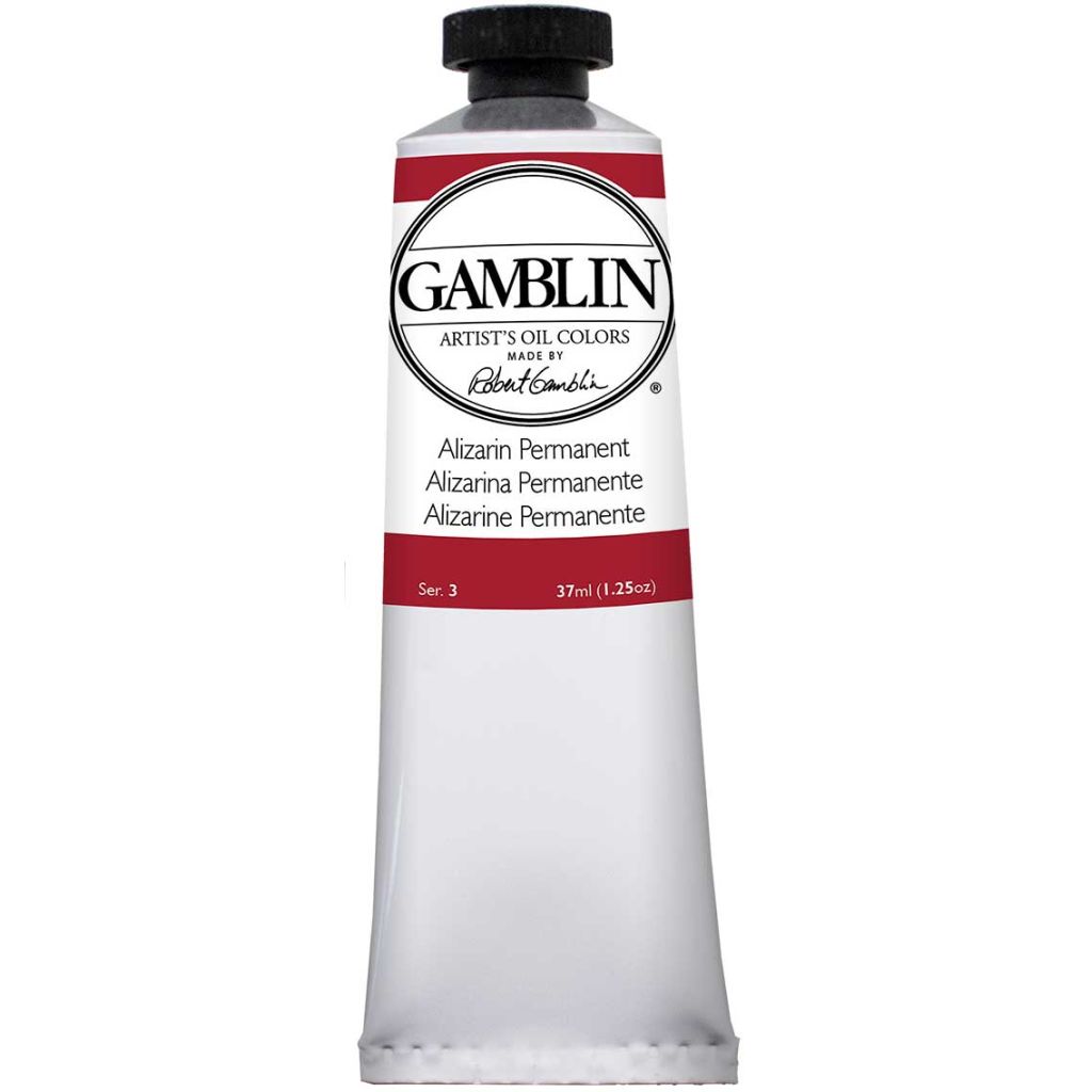 Gamblin Artists' Oil Colour - Tube of 37 ML - Alizarin Permanent (025)