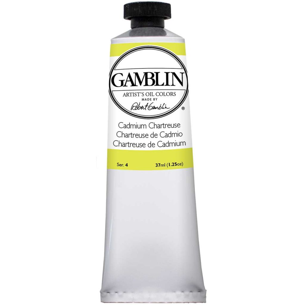 Gamblin Artists' Oil Colour - Tube of 37 ML - Cadmium Chartreuse (110)