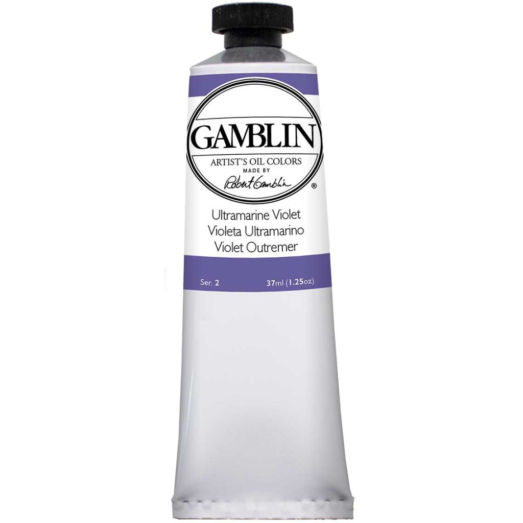 Gamblin Artists' Oil Colour - Tube of 37 ML - Ultramarine Violet (710)