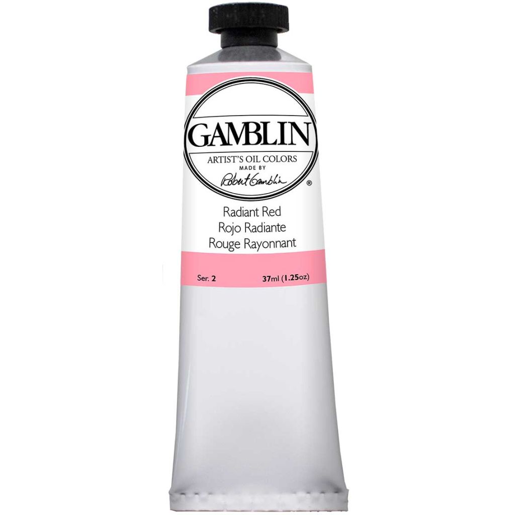 Gamblin Artists' Oil Colour - Tube of 37 ML - Radiant Red (860)