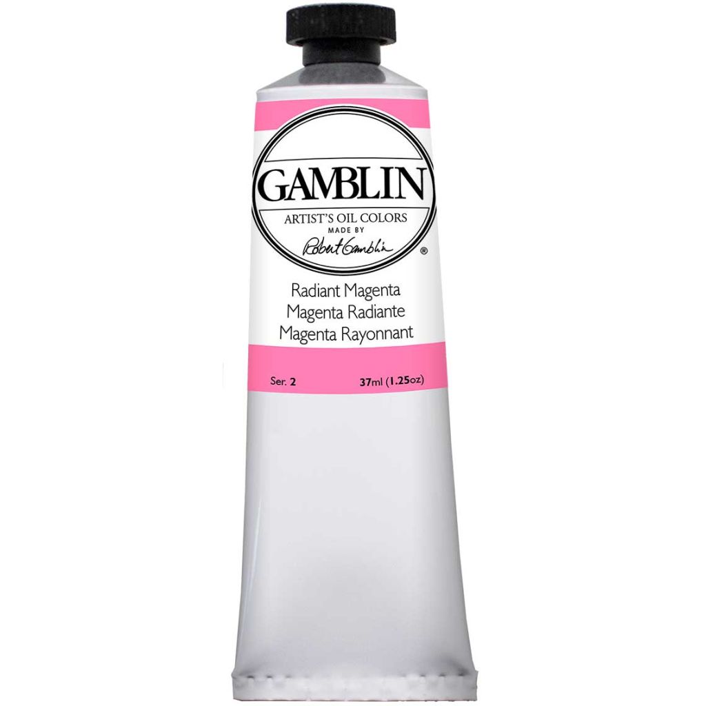 Gamblin Artists' Oil Colour - Tube of 37 ML - Radiant Magenta (865)