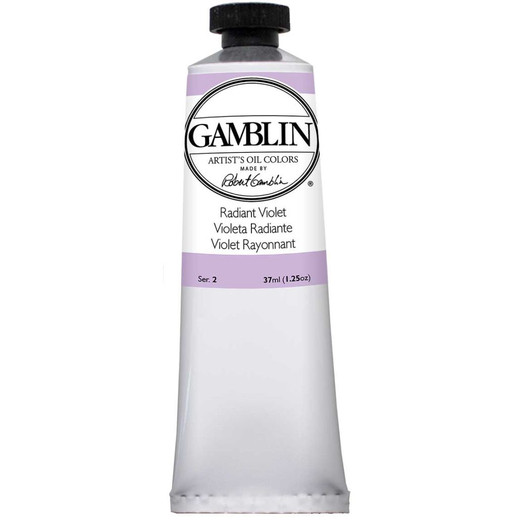 Gamblin Artists' Oil Colour - Tube of 37 ML - Radiant Violet (870)