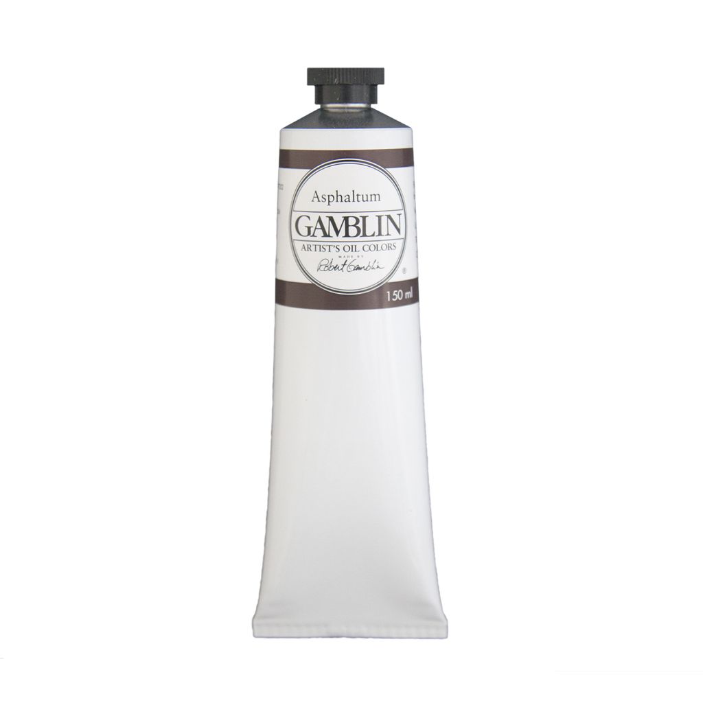 Gamblin Artists' Oil Colour - Tube of 150 ML - Asphaltum (030)