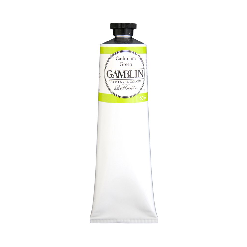 Gamblin Artists' Oil Colour - Tube of 150 ML - Cadmium Green (100)