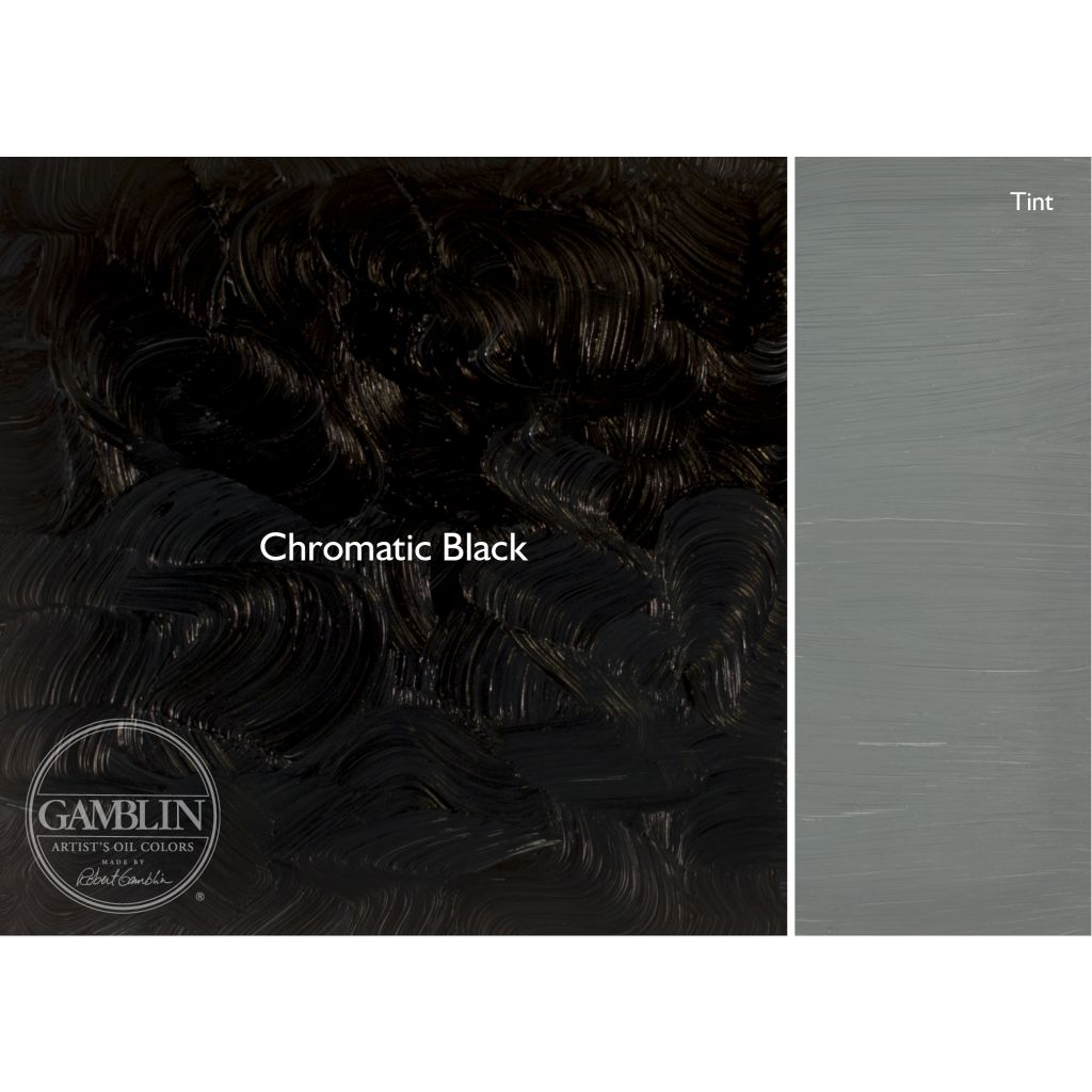 Gamblin Artists' Oil Colour - Tube of 37 ML - Chromatic Black (212)