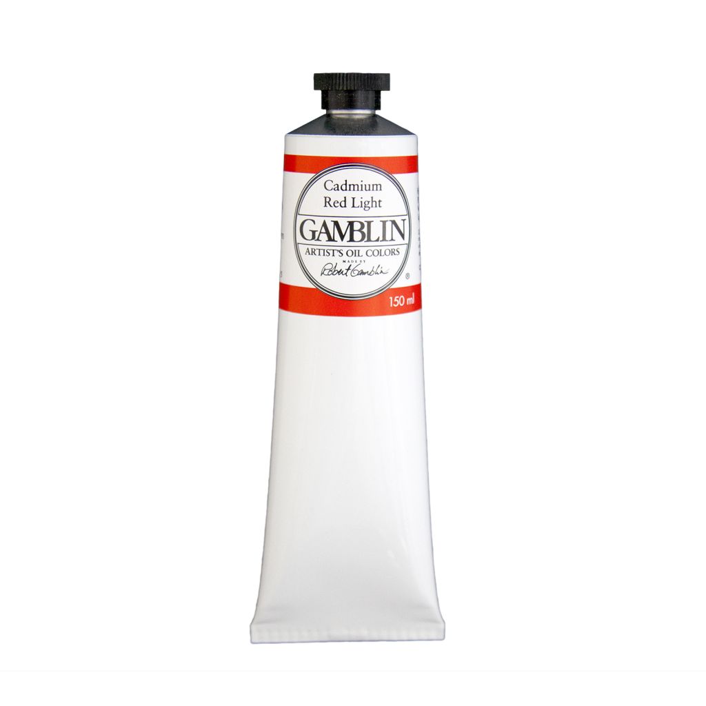 Gamblin Artists' Oil Colour - Tube of 150 ML - Cadmium Red Light (140)