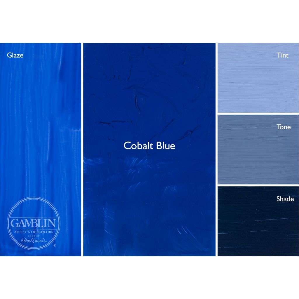 Gamblin Artists' Oil Colour - Tube of 37 ML - Cobalt Blue (220)