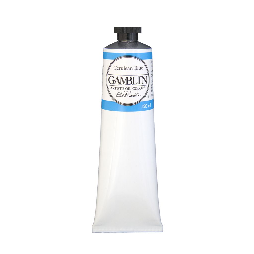 Gamblin Artists' Oil Colour - Tube of 150 ML - Cerulean Blue (200)