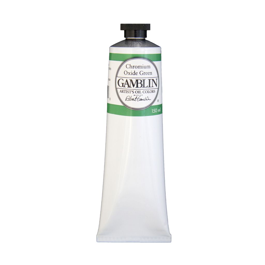 Gamblin Artists' Oil Colour - Tube of 150 ML - Chromium Oxide Green (215)