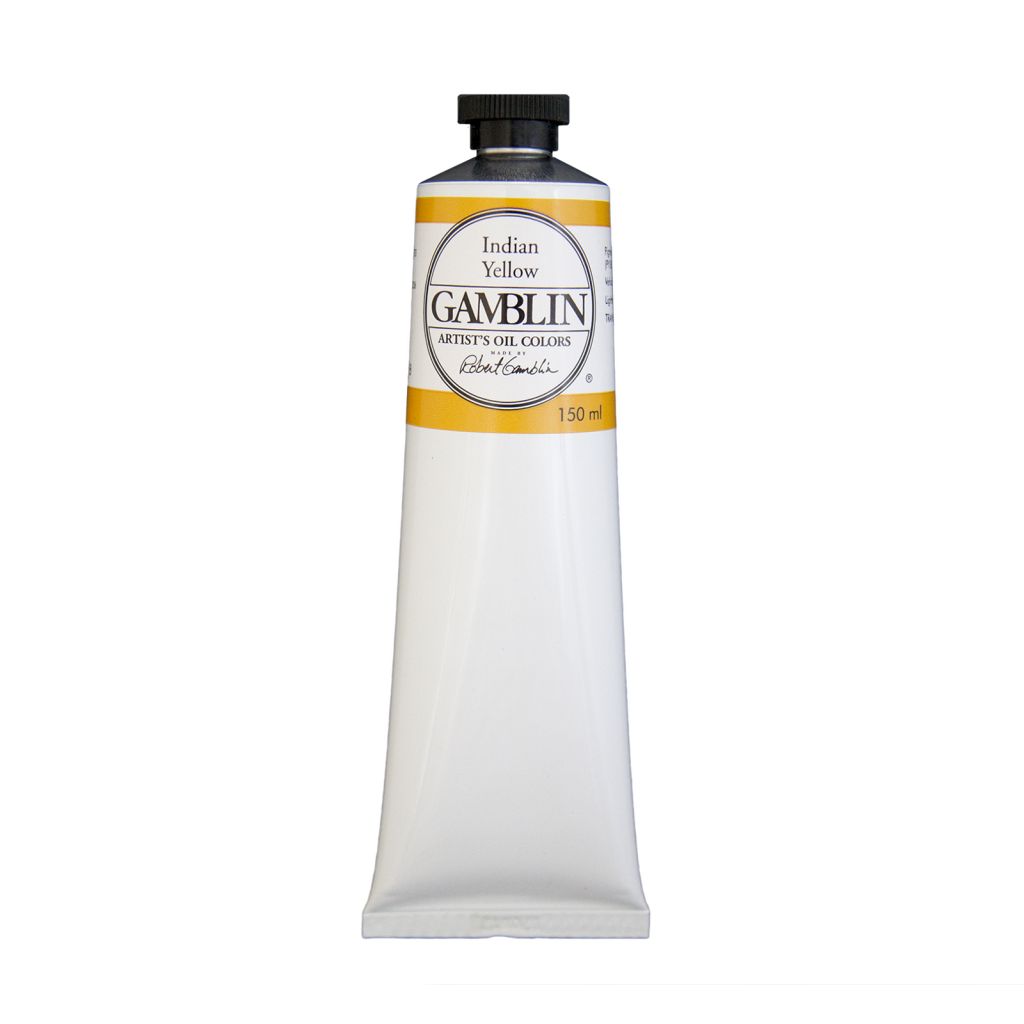 Gamblin Artists' Oil Colour - Tube of 150 ML - Indian Yellow (350)