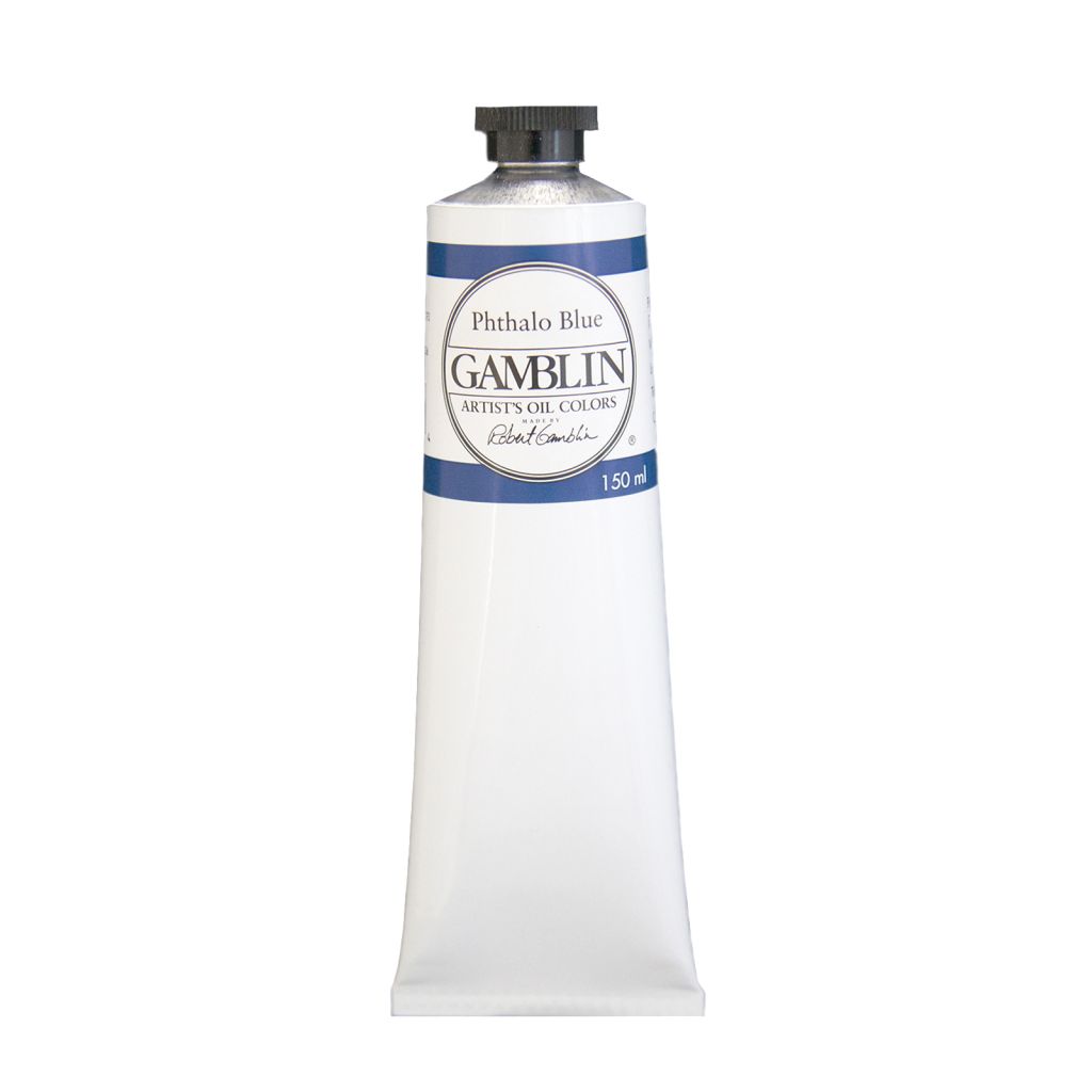 Gamblin Artists' Oil Colour - Tube of 150 ML - Phthalo Blue (530)