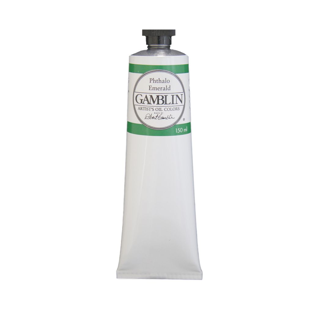 Gamblin Artists' Oil Colour - Tube of 150 ML - Phthalo Emerald (541)