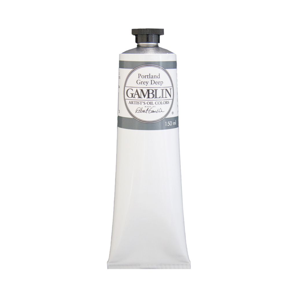 Gamblin Artists' Oil Colour - Tube of 150 ML - Portland Grey Deep (553)