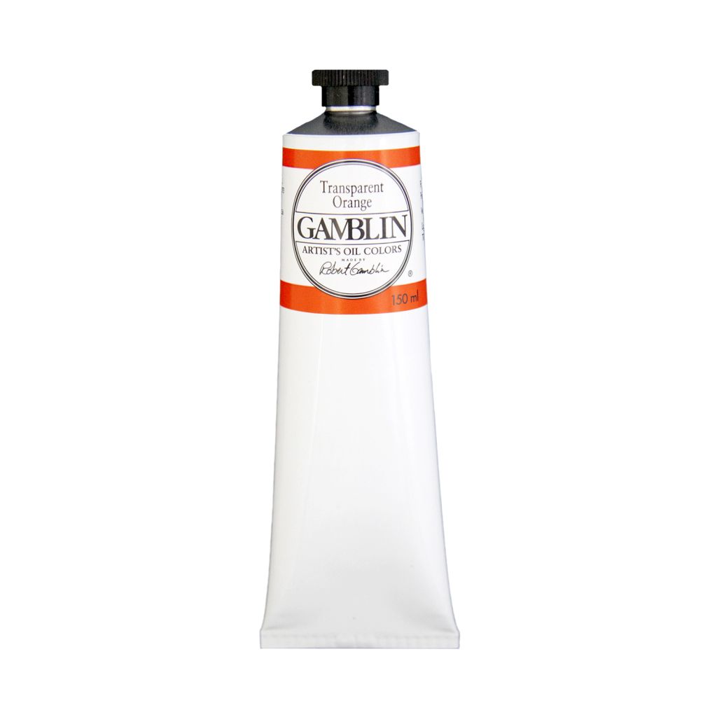 Gamblin Artists' Oil Colour - Tube of 150 ML - Transparent Orange (680)