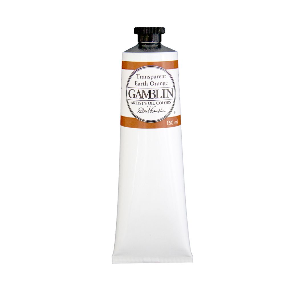 Gamblin Artists' Oil Colour - Tube of 150 ML - Transparent Earth Orange (681)