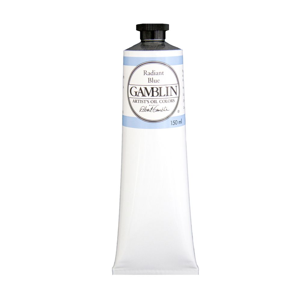 Gamblin Artists' Oil Colour - Tube of 150 ML - Radiant Blue (875)