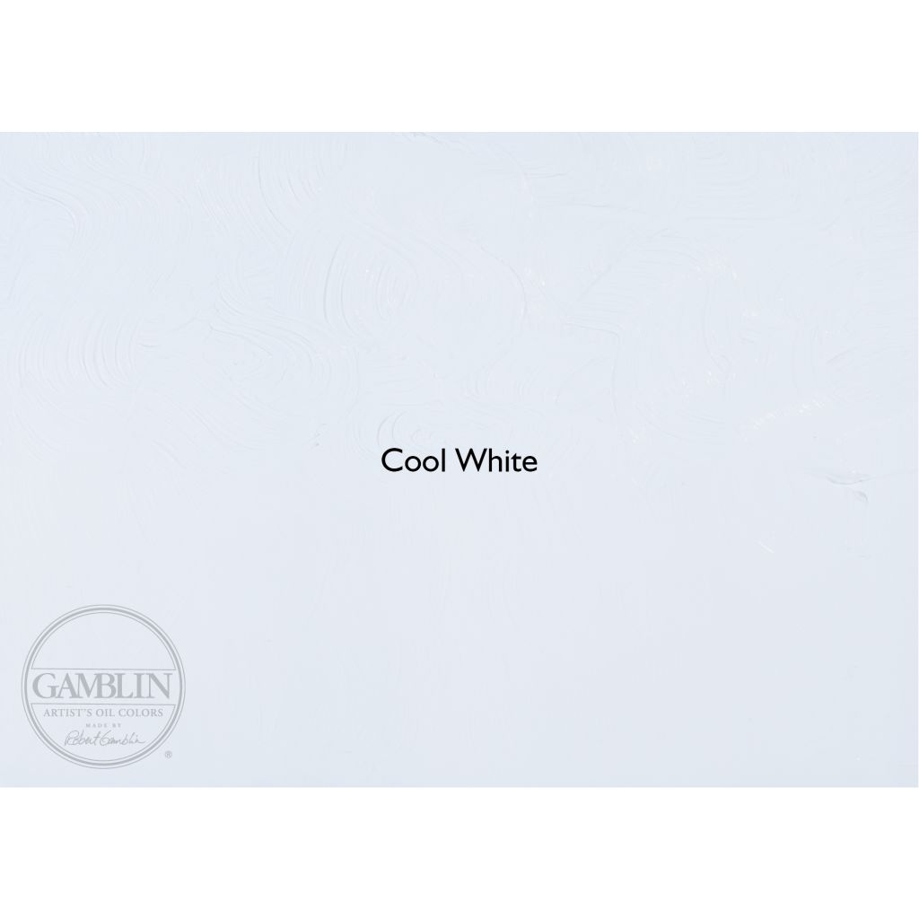 Gamblin Artists' Oil Colour - Tube of 37 ML - Cool White (800)