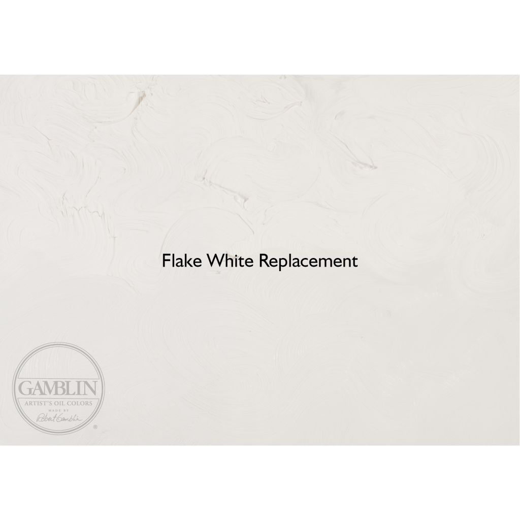 Gamblin Artists' Oil Colour - Tube of 37 ML - Flake White Replacement (825)