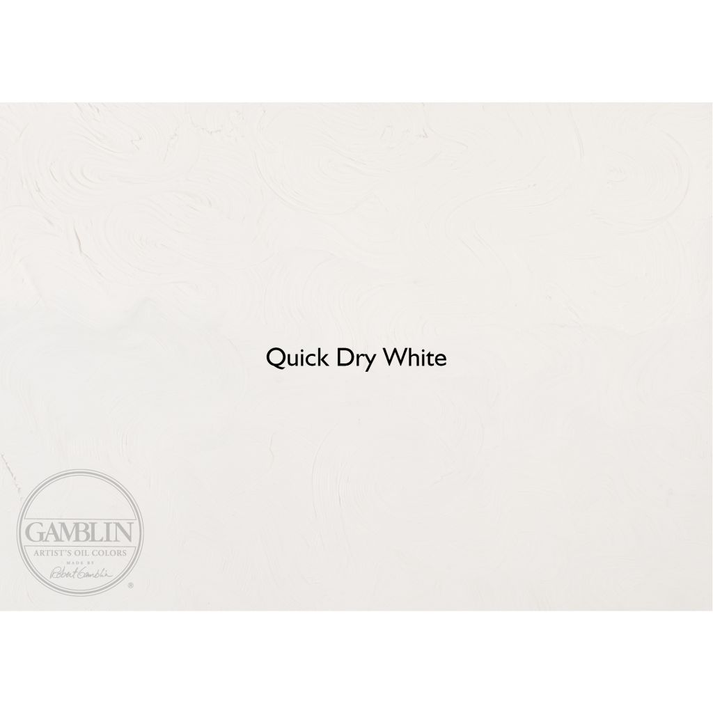 Gamblin Artists' Oil Colour - Tube of 37 ML - Quick Dry White (840)