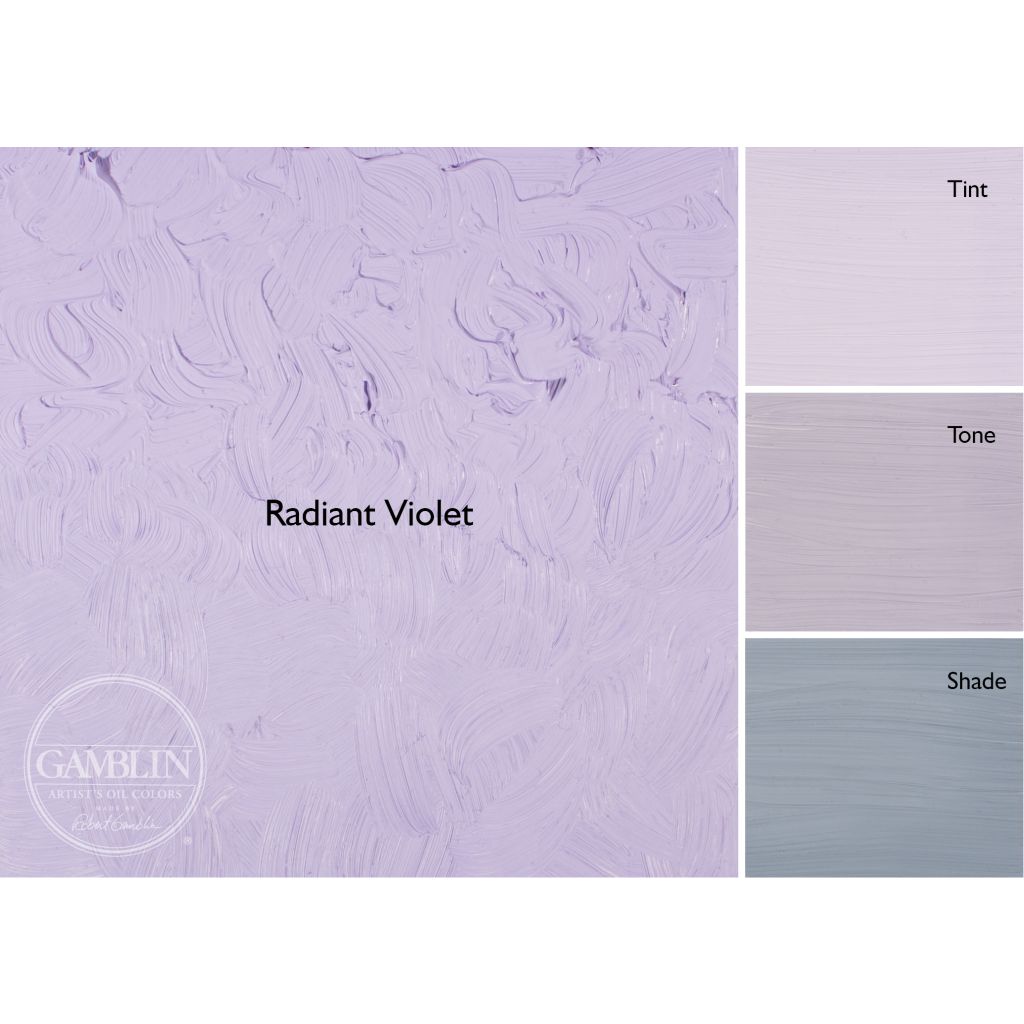 Gamblin Artists' Oil Colour - Tube of 37 ML - Radiant Violet (870)