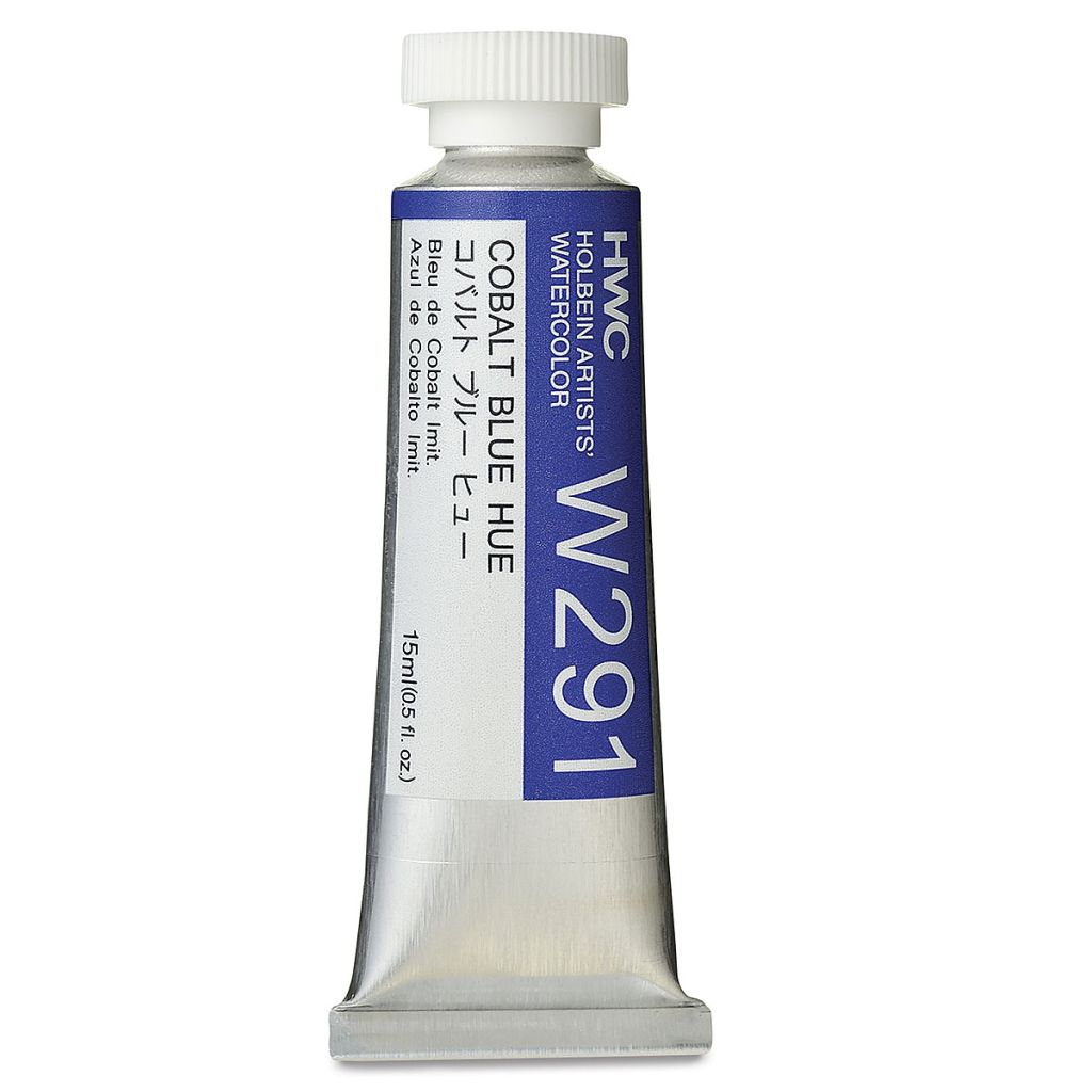 Holbein Artists' Watercolour - Tube of 15 ML - Cobalt Blue Hue (291)