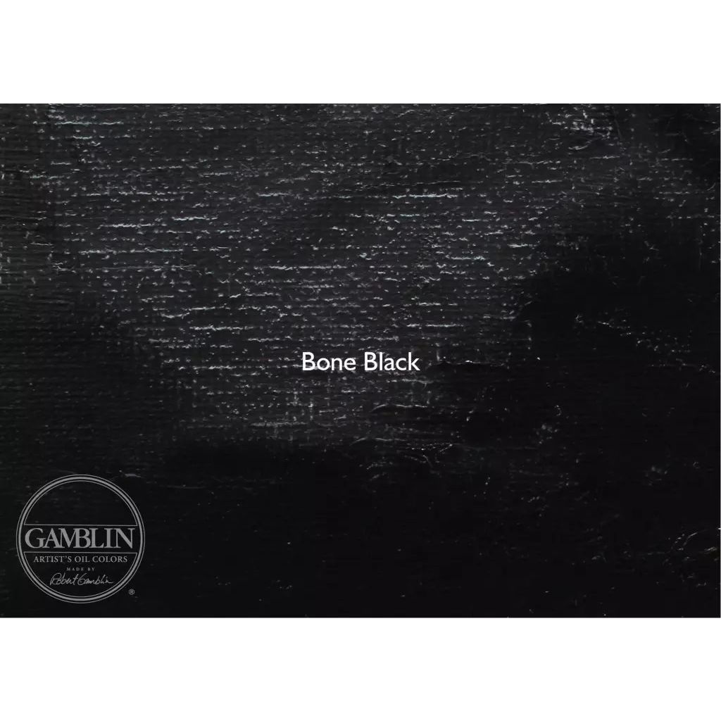 Gamblin Etching / Intaglio Ink - Bone Black Jar of 1 LB / 453 ML