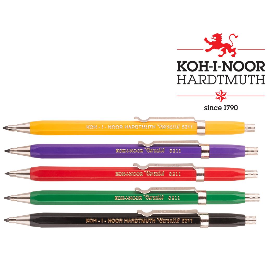 Koh-i-noor 5211 Versatil Mechanical Clutch Pencil - 2.0 MM | Art