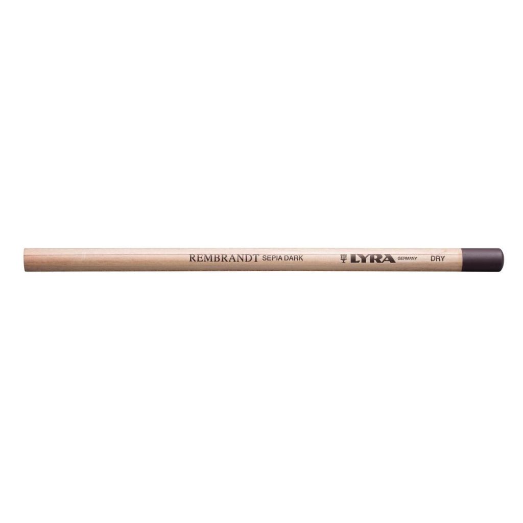 Lyra Rembrandt Artist Sketching Pencil - Sepia Dark Pastel Dry