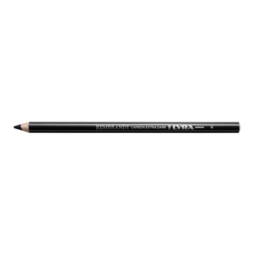 Lyra Rembrandt Artist Drawing Pencil - Carbon Extra Dark - H