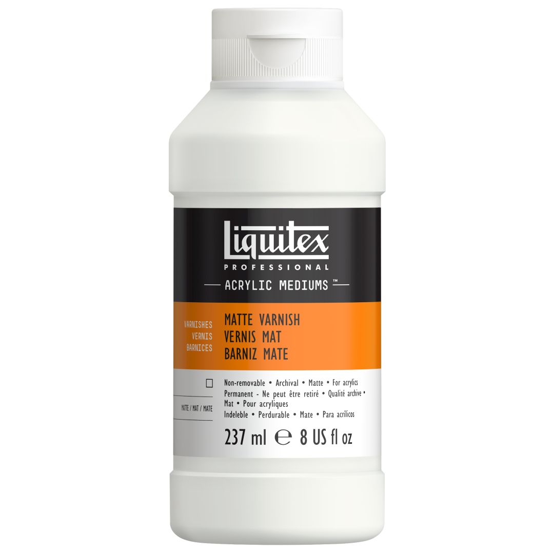 Liquitex Varnish - Professional Matte Varnish - Bottle of 237 ML