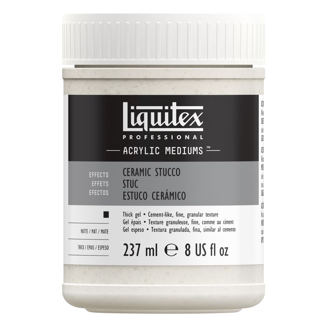 Liquitex Effects - Professional Ceramic Stucco - Jar of 237 ML