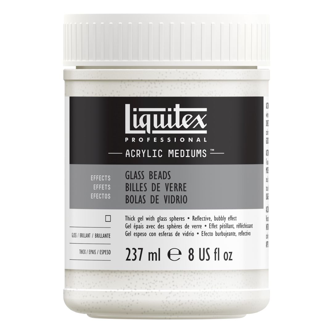 Liquitex Effects - Professional Glass Beads - Jar of 237 ML