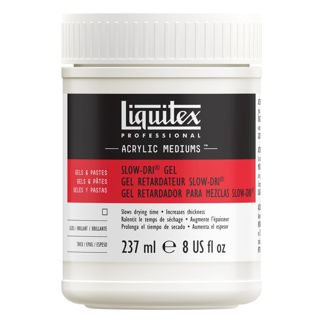 Liquitex Gels & Pastes - Professional Slow-Dri Gel - Jar of 237 ML