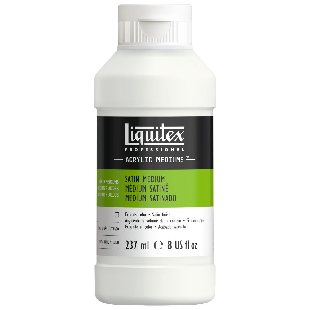 Liquitex Fluid Mediums - Professional Satin Fluid Medium - Bottle of 237 ML