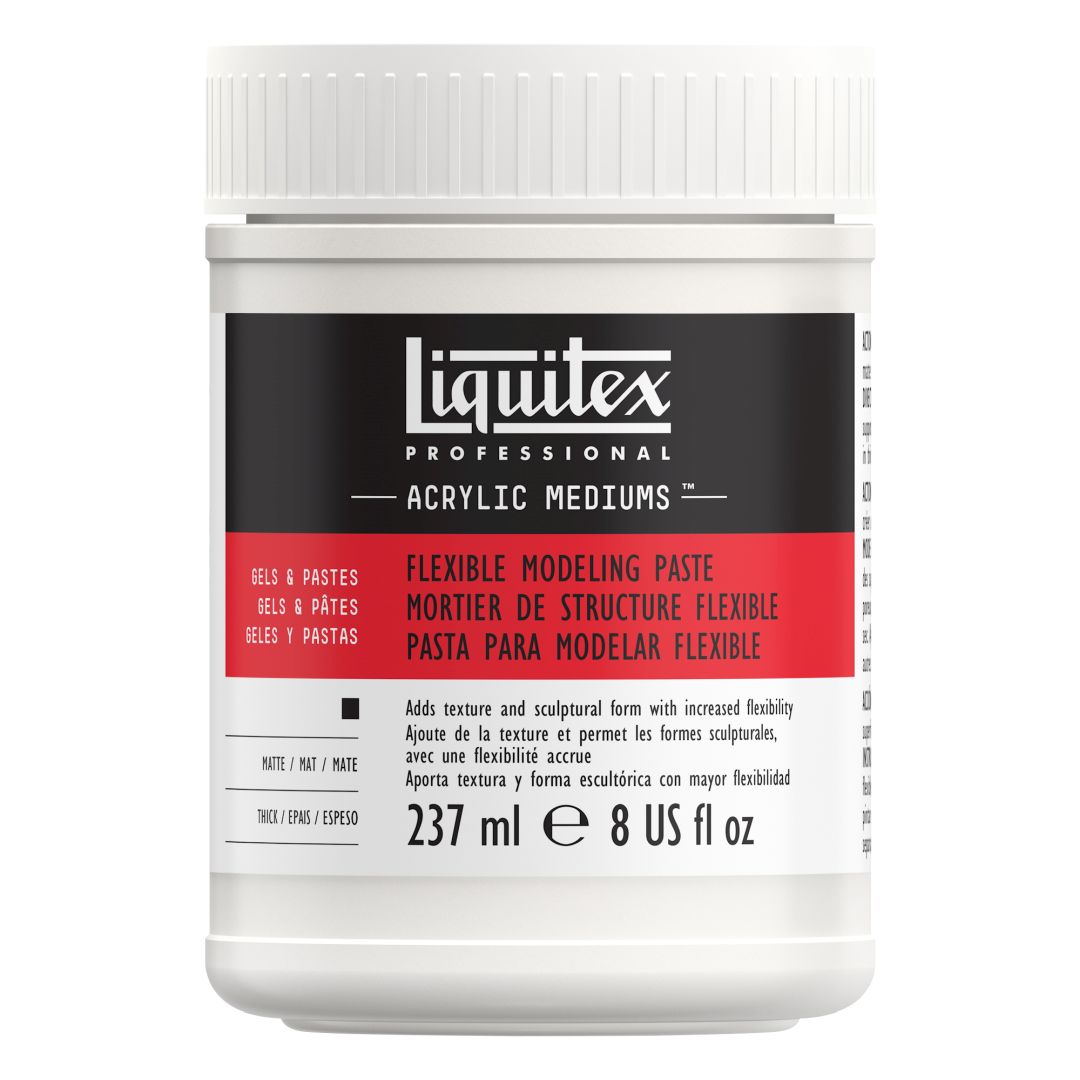 Liquitex Gels & Pastes - Professional Flexible Modeling Paste - Jar of 237 ML