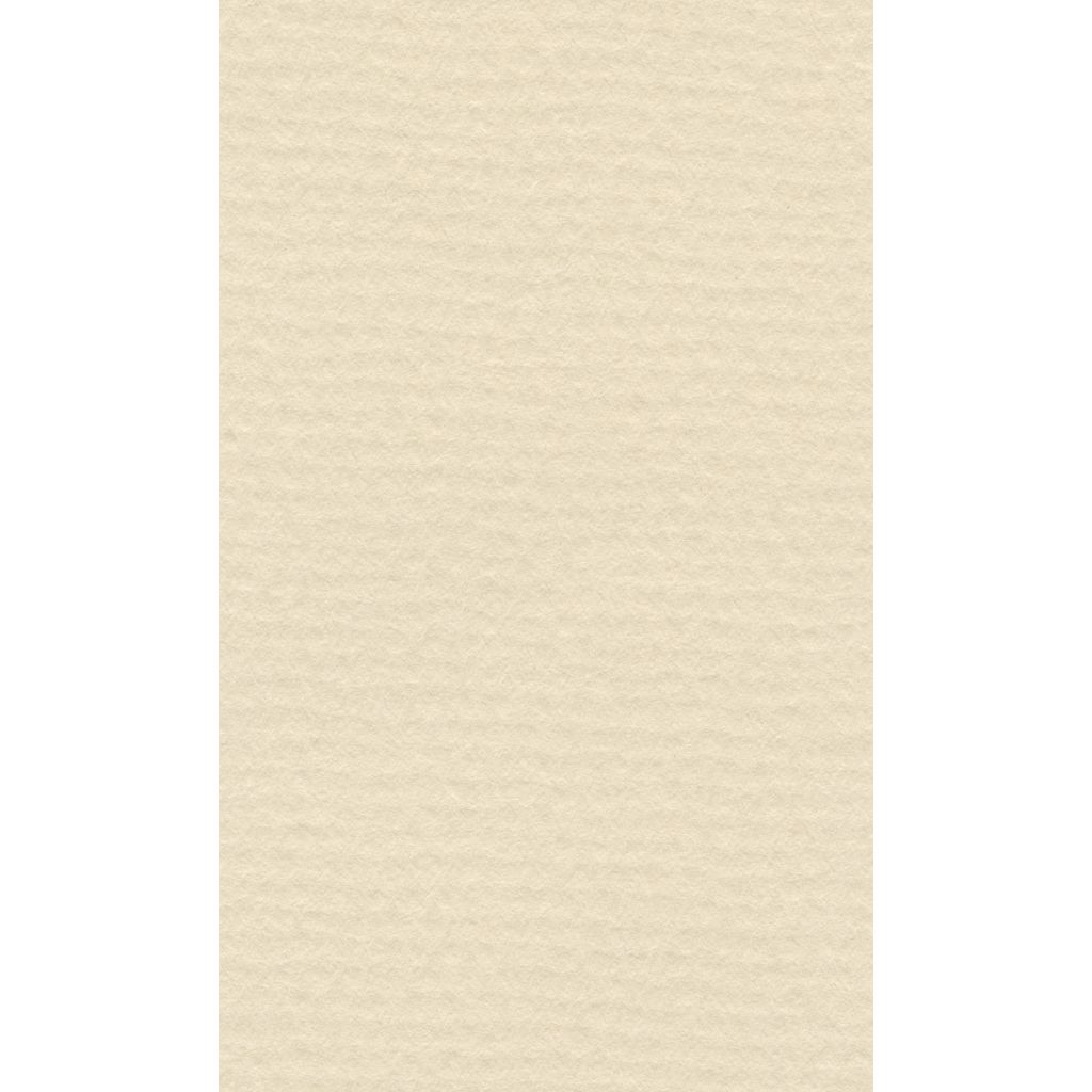 Lana Colour Pastel Paper 45% Cotton - A4 (21 cm x 29.7cm or 8.3'' x 11.7'') Ivory - Textured + Smooth 160 GSM - Pack of 10 Sheets