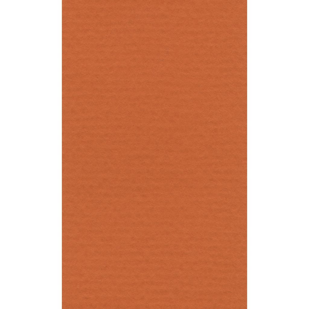 Lana Colour Pastel Paper 45% Cotton - A4 (21 cm x 29.7cm or 8.3'' x 11.7'') Orange - Textured + Smooth 160 GSM - Pack of 10 Sheets