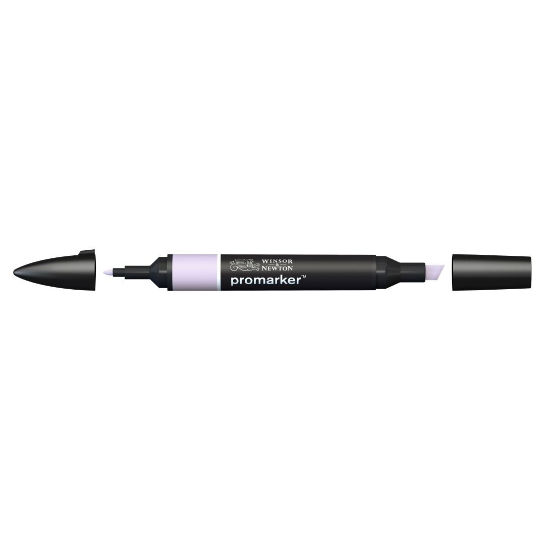 Winsor & Newton Promarker - Alcohol Based - Twin Tip Marker - Lavender (V518)