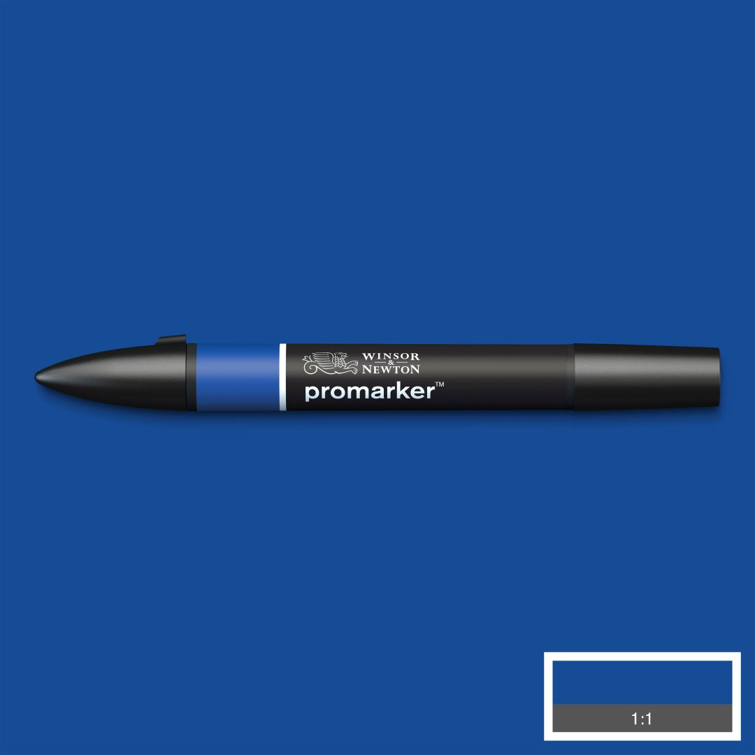 Winsor & Newton Promarker - Alcohol Based - Twin Tip Marker - Royal Blue (V264)