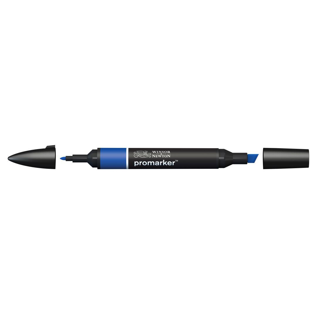 Winsor & Newton Promarker - Alcohol Based - Twin Tip Marker - Royal Blue (V264)