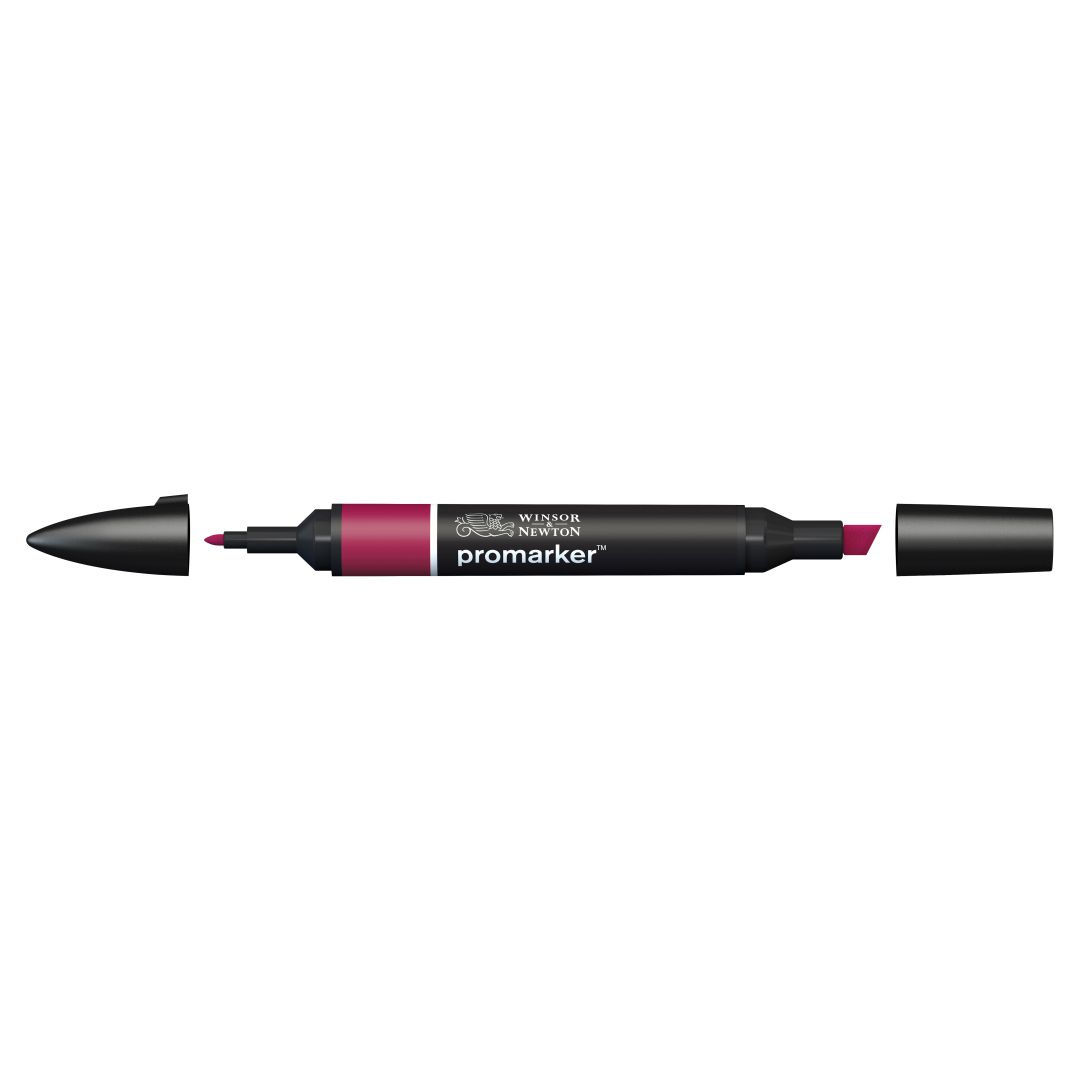 Winsor & Newton Promarker - Alcohol Based - Twin Tip Marker - Burgundy (R424)