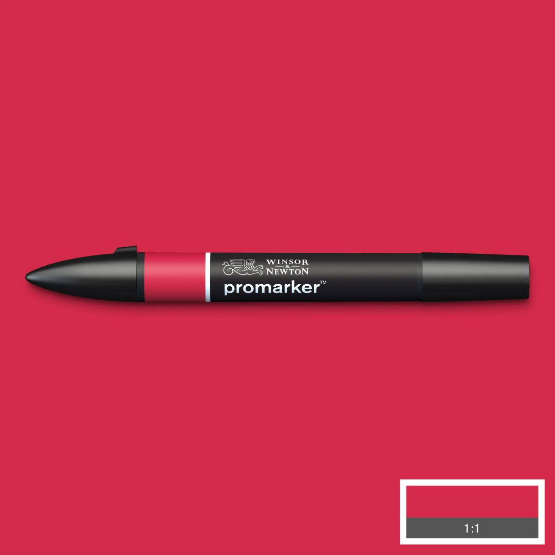 Winsor & Newton Promarker - Alcohol Based - Twin Tip Marker - Poppy (R565)