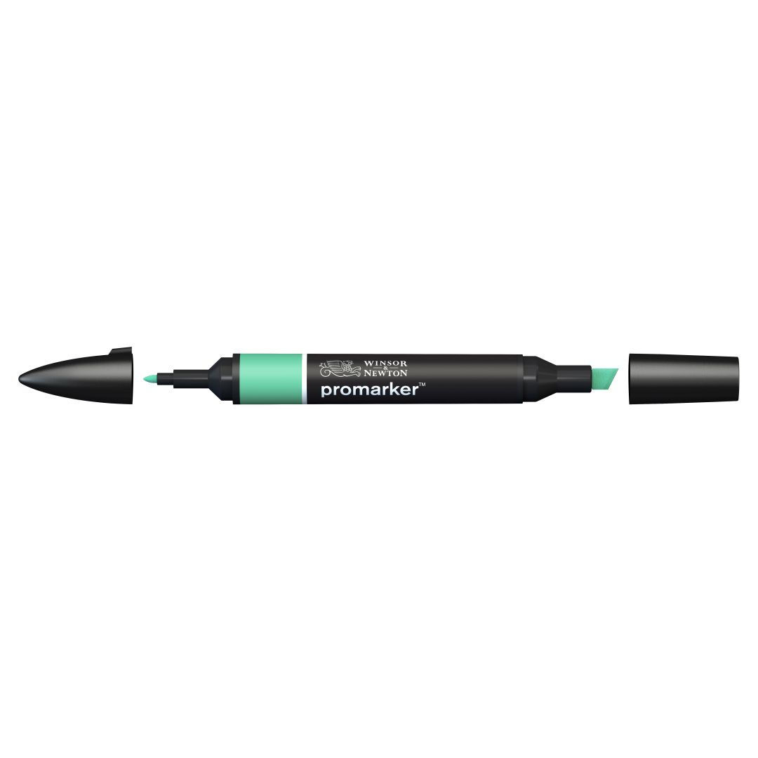 Winsor & Newton Promarker - Alcohol Based - Twin Tip Marker - Mint Green (G637)