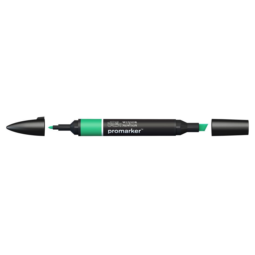 Winsor & Newton Promarker - Alcohol Based - Twin Tip Marker - Emerald (G657)