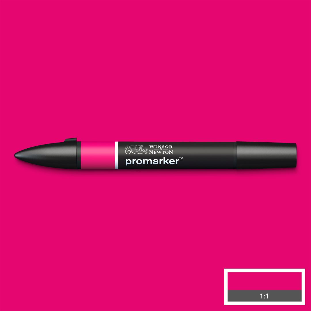 Winsor & Newton Promarker - Alcohol Based - Twin Tip Marker - Magenta (M865)