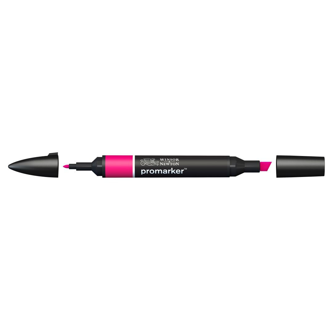 Winsor & Newton Promarker - Alcohol Based - Twin Tip Marker - Magenta (M865)